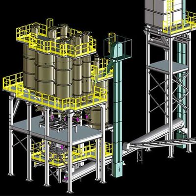 주문 유리병을 위한 경제적 제도 60tpd 글라스 배치 플랜트 online manufacture