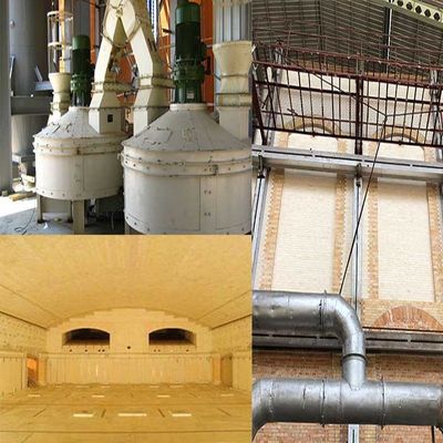 주문 주문 제작된 용해 용량 말 발화된 용광로 유리 생산 장비 online manufacture