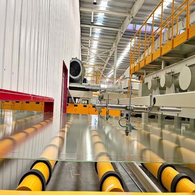 주문 건축용 틴 배스를 갖춘 맞춤형 투명 플로트 유리 생산 라인 online manufacture