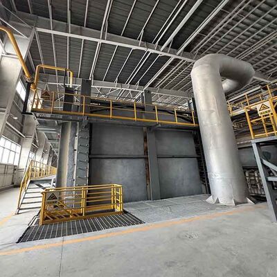 주문 Customizable Capacity 380V Industrial Glass Furnace with Natural Gas Combustion System online manufacture