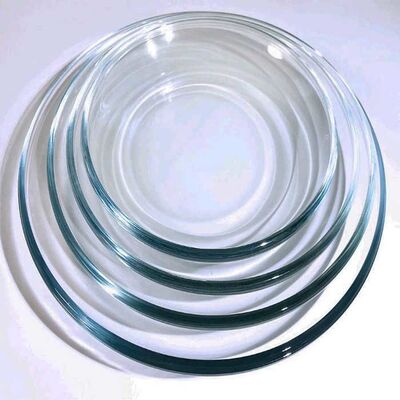 주문 사용자 정의 용량 식탁용품 유리 맑은 유리 접시 가정용 유리 그릇 online manufacture