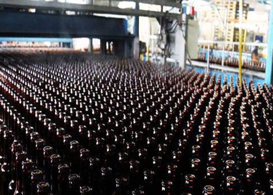 호박 맥주 ISO14001 300 밀리람베르트 유리병 생산 라인